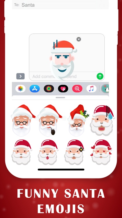 Santa Emojis screenshot-3