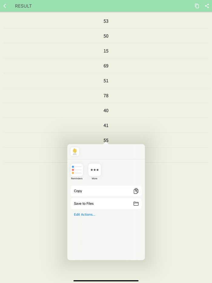 SIMPLE NUMBER GENERATOR