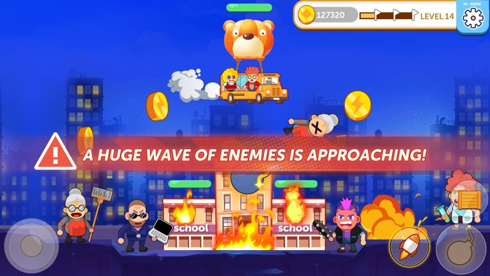 Guard Campus Bomb Hero