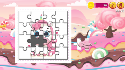 Kawaii Unicorn Jigsaw Puzzles screenshot 4