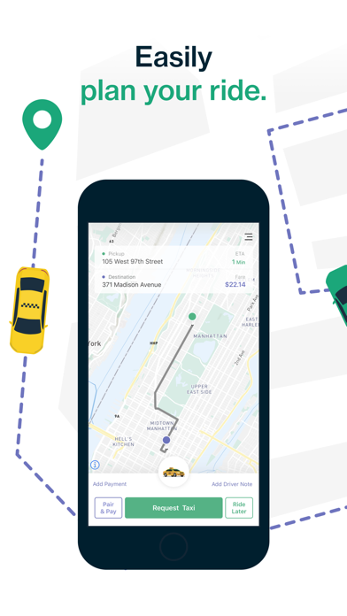 Curb - Request & Pay for Taxis screenshot