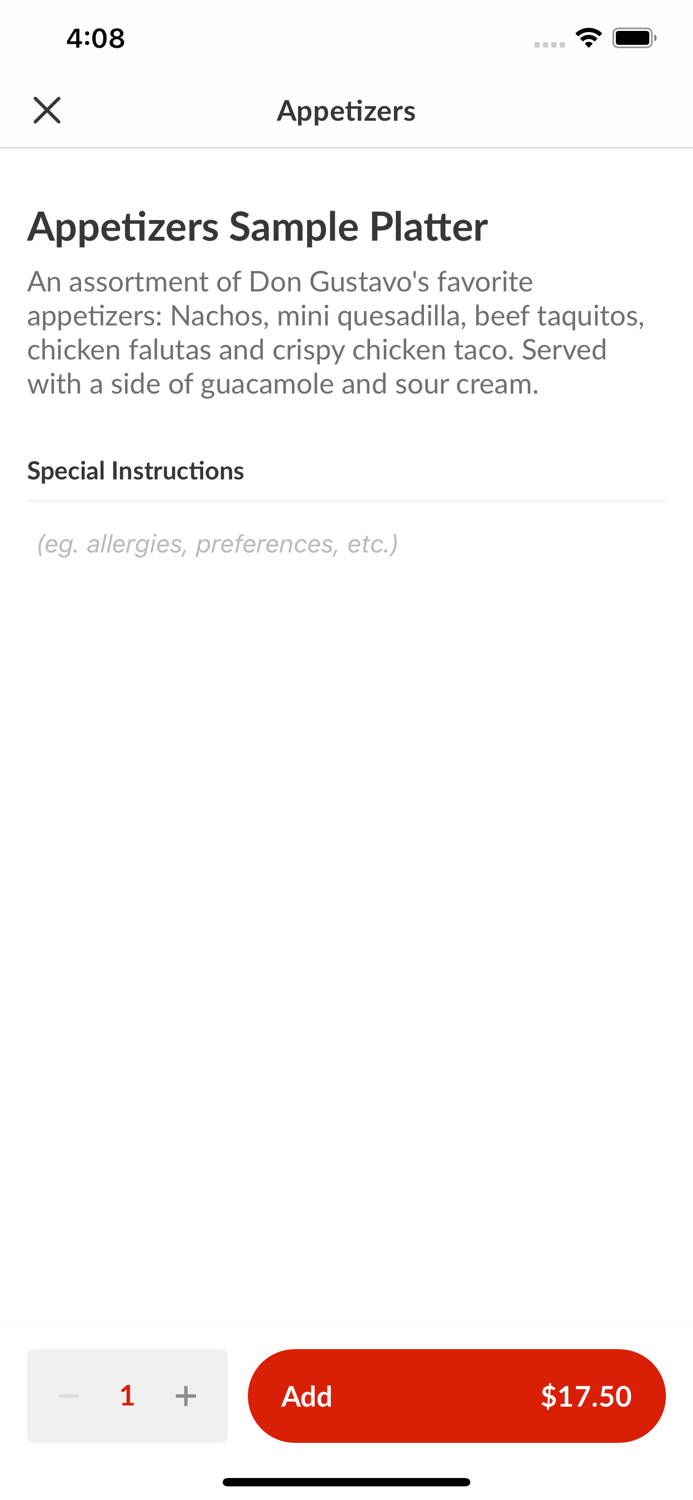 Don Gustavos Mexican Grill