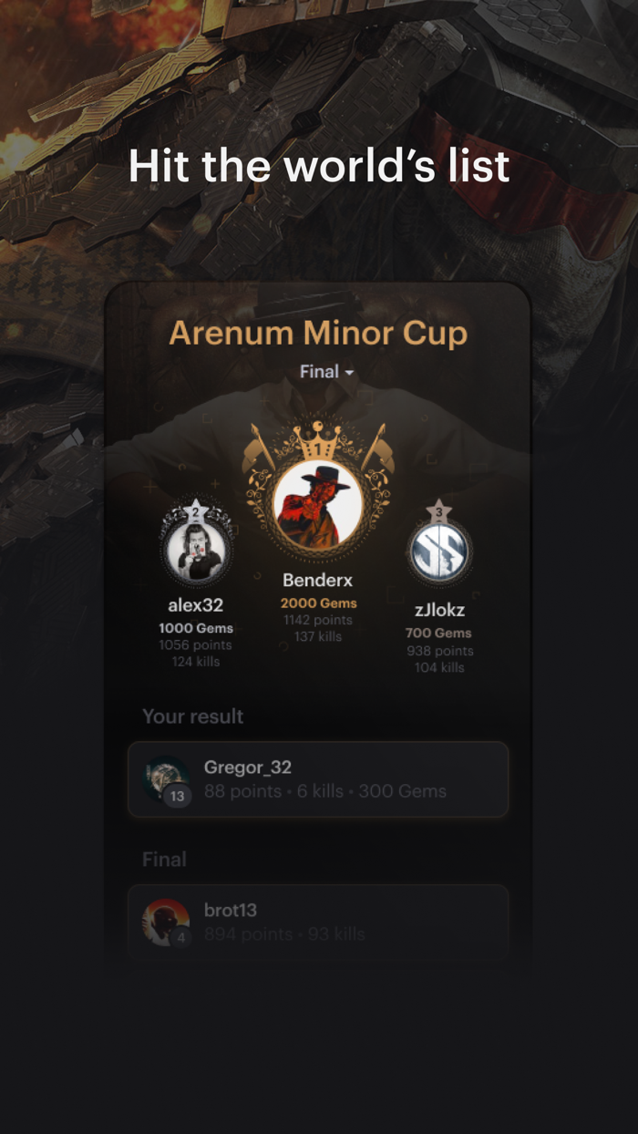 Arenum show your skill