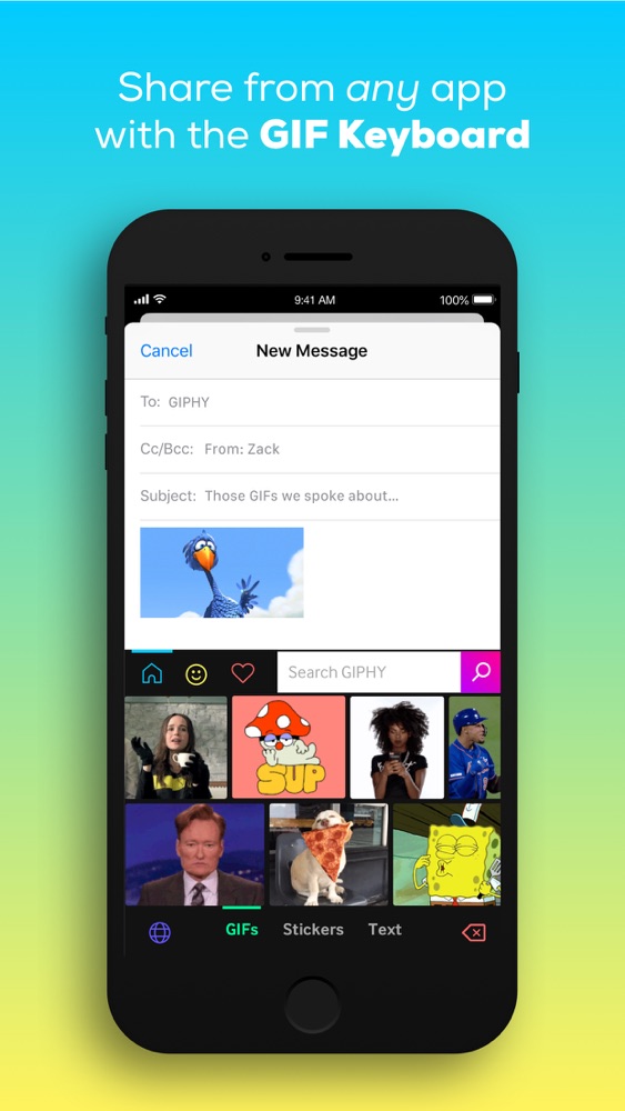 GIPHY The GIF Search Engine App for iPhone Free Download GIPHY The