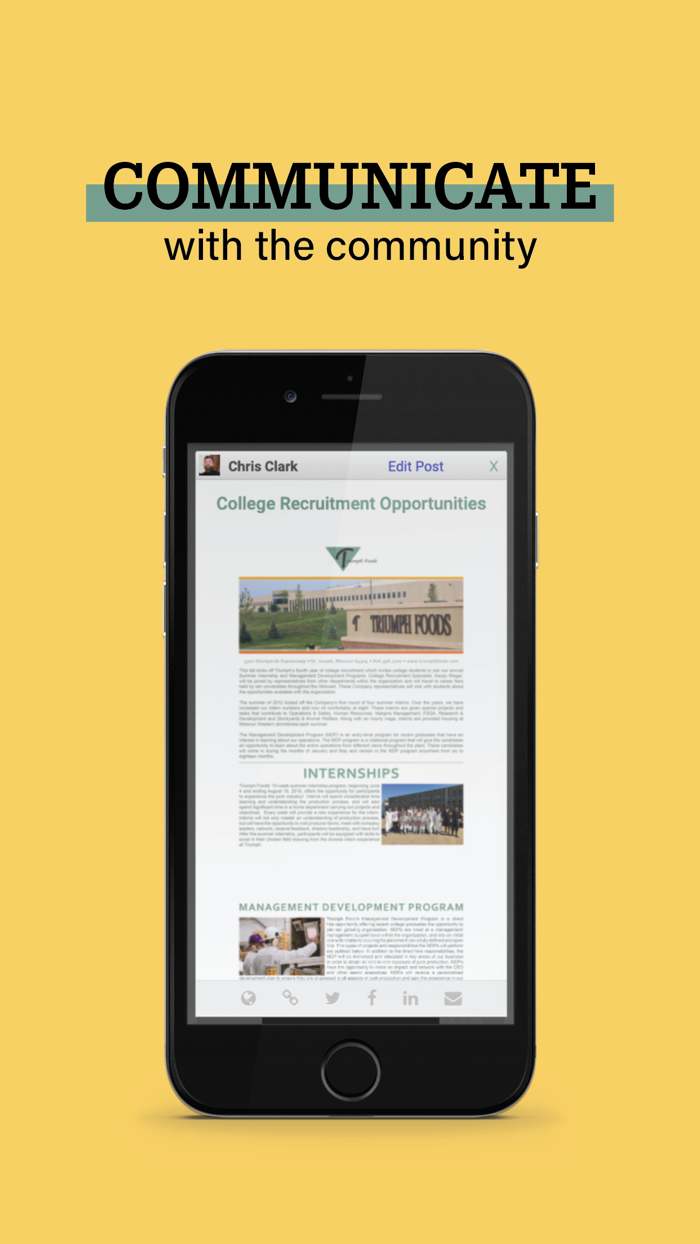 Triumph Foods Connect