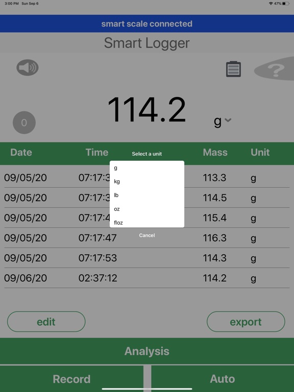 Lab Scale - SmartLogs Pro screenshot 4