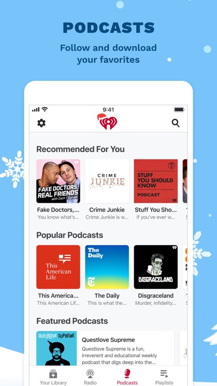 iHeart: Radio, Music, Podcasts screenshot-4