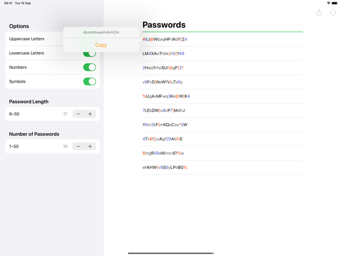 Sklv Password Generator