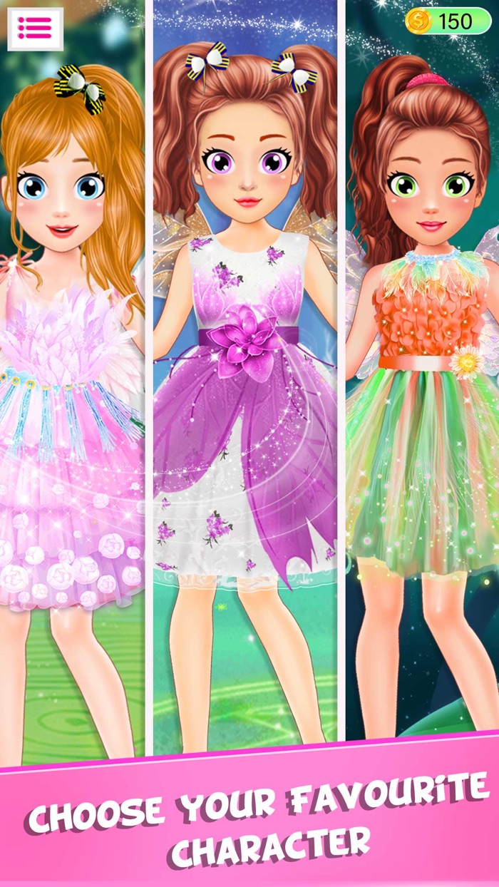 Fairy Dress Up Fashion Game