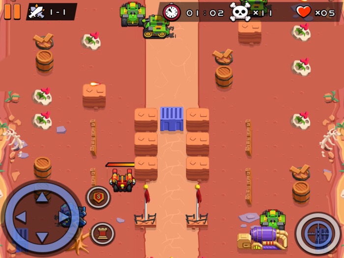 Tank hero-FC shooting games