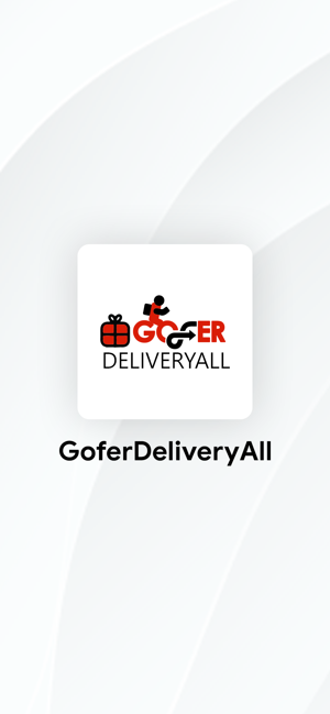 GoferDeliveryAll Driver