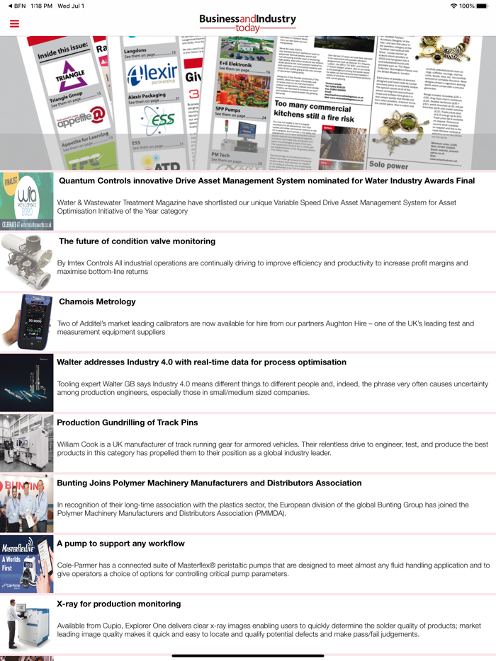 Business And Industry Today