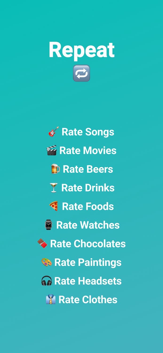 RATED - Rate Anything.