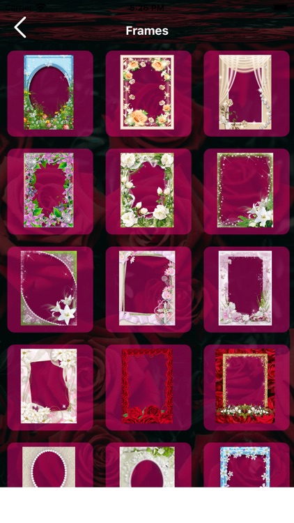 Flower Photo Frames Maker screenshot-4