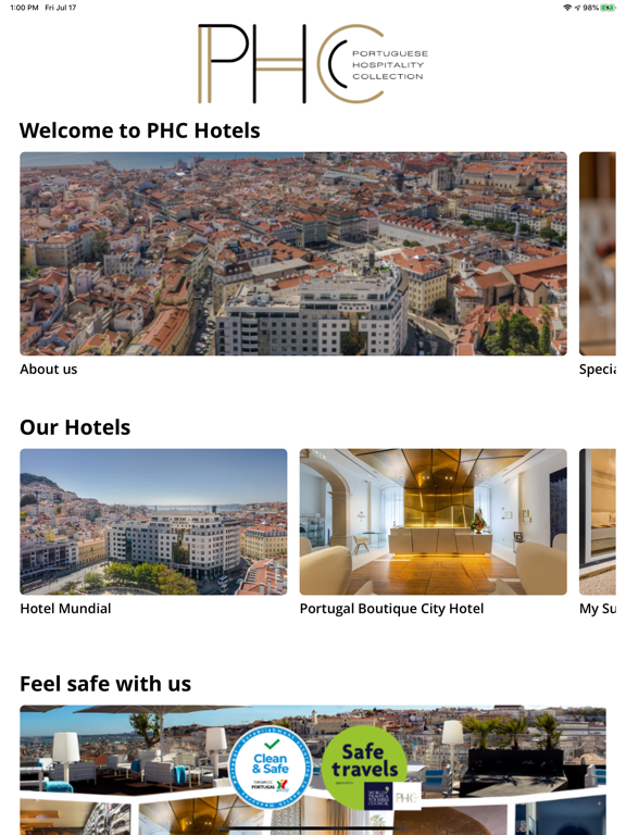 Screenshot #4 pour PHC Hotels