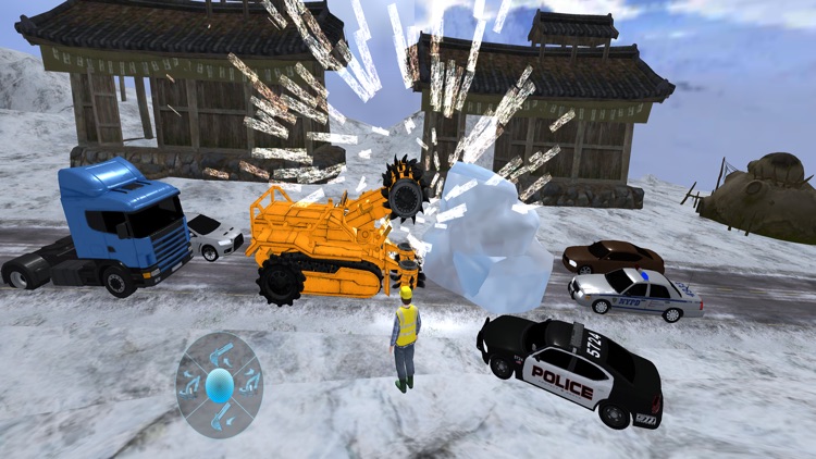 Snow Cutter Excavator screenshot-3