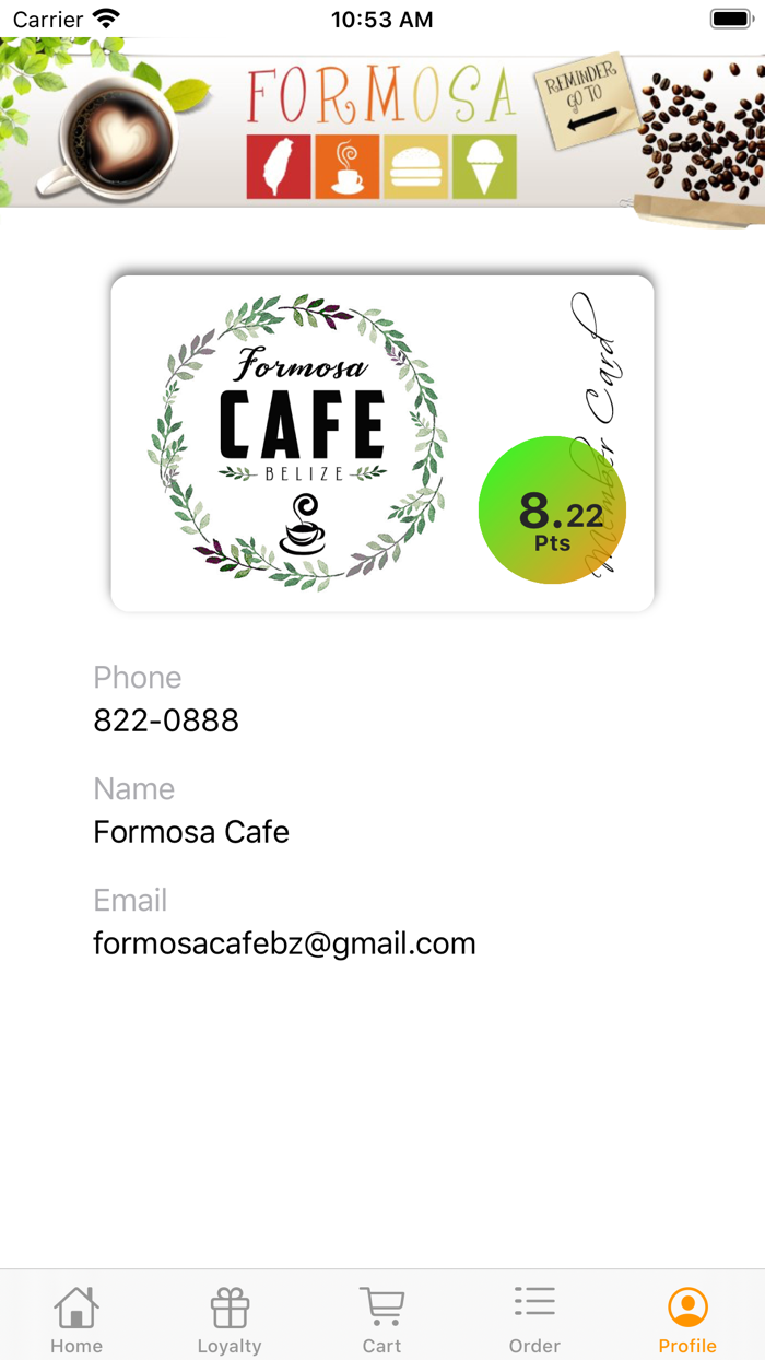 Formosa Cafe Belize