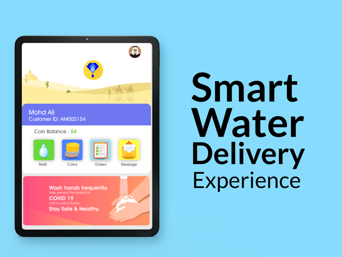 Almas Water Customer App