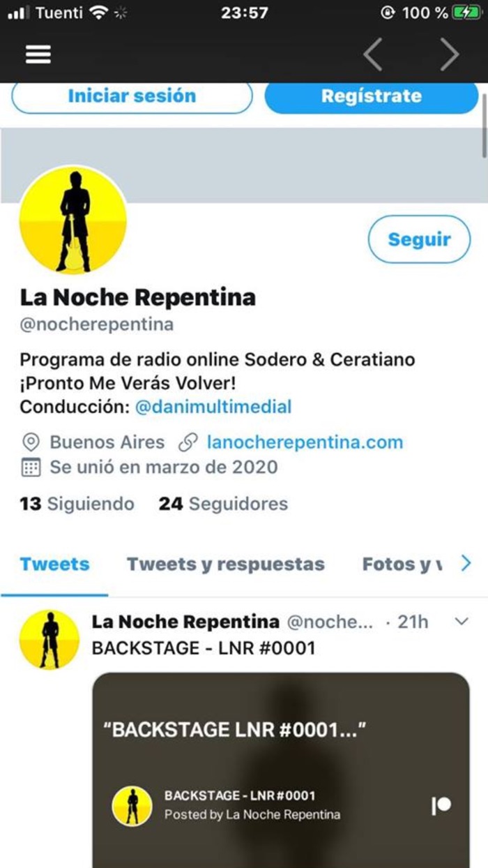 La Noche Repentina