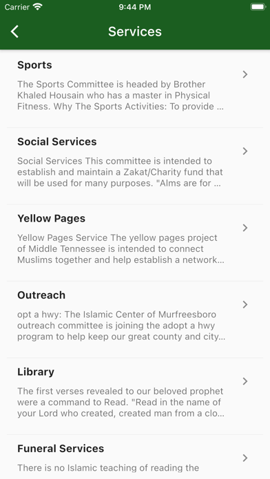 How to cancel & delete Islamic Center Of Murfreesboro from iphone & ipad 3