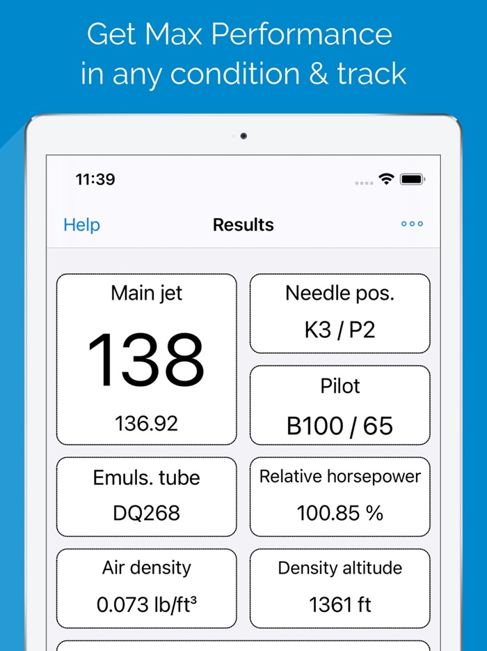 Jetting for Vortex KZ Kart