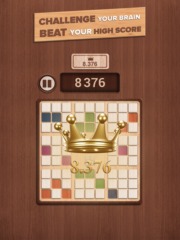 Woody Grid Block Puzzle Game