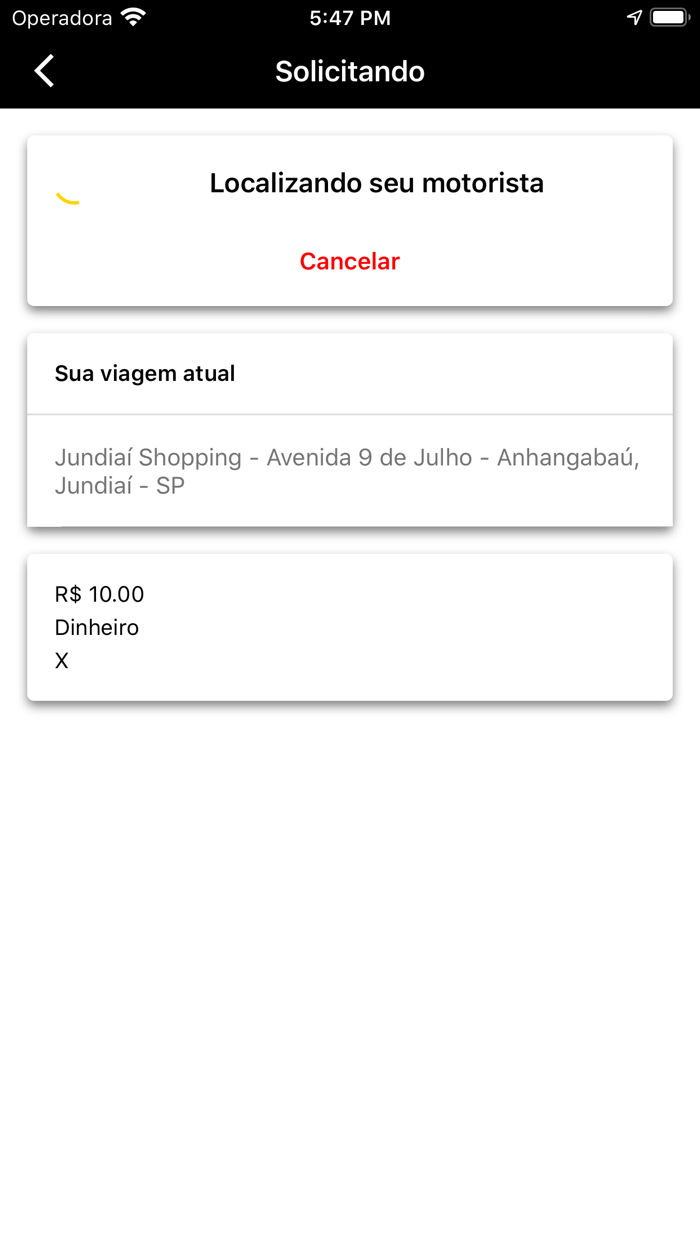 Move Driver Passageiro
