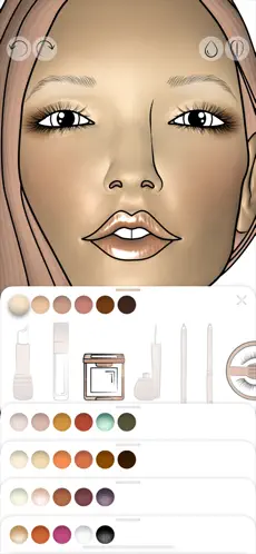 Screenshot 3 Prêt-à-Makeup iphone