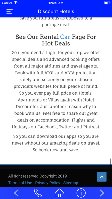 Discount Hotels - Cheap Deals screenshot 4