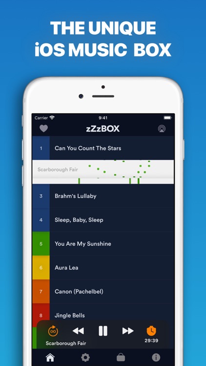 zZzBOX - Music box for parents