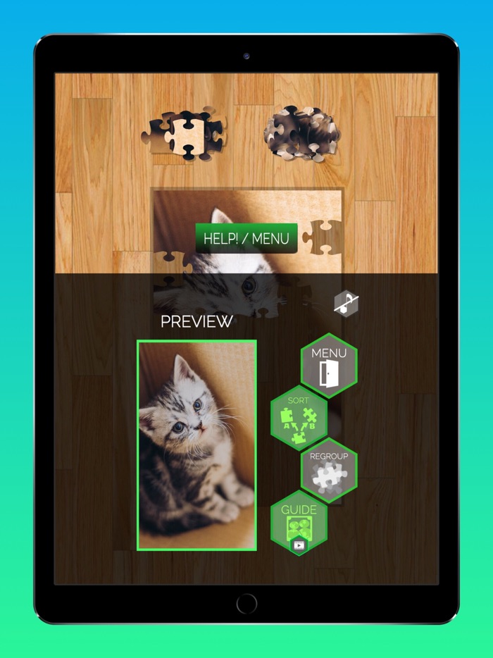 Relaxing Games Puzzle Cats HD