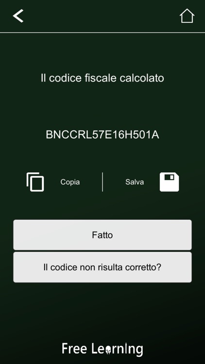 Calcola codice fiscale