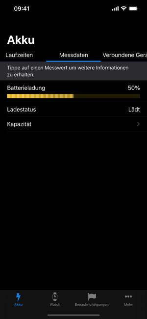 ‎Battery Life Screenshot