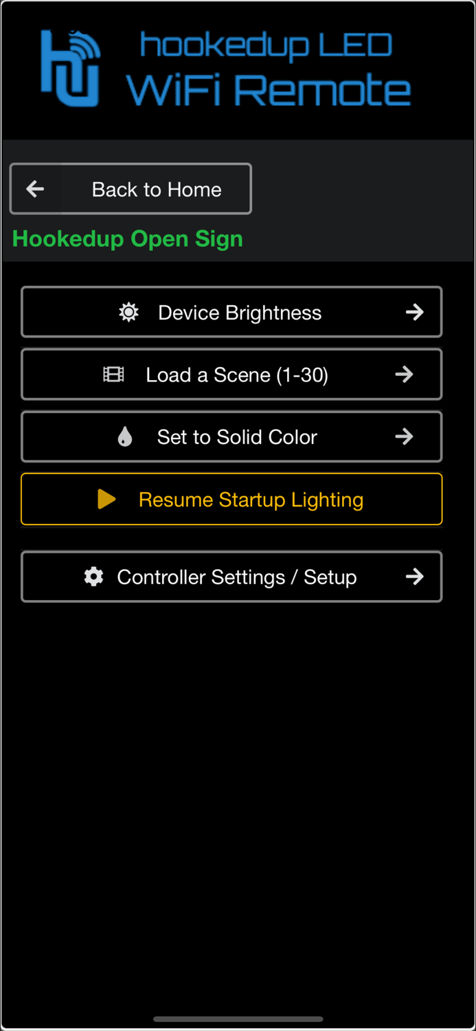 Hookedup WiFi LED Remote