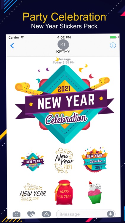 Happy New Year - 2021 Stickers