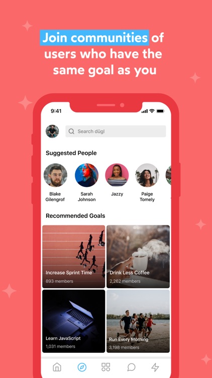 dügl: Track and Share Goals screenshot-5