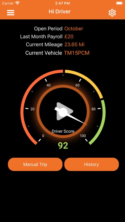 Mileage Track