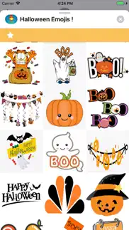 halloween emojis ! iphone screenshot 3