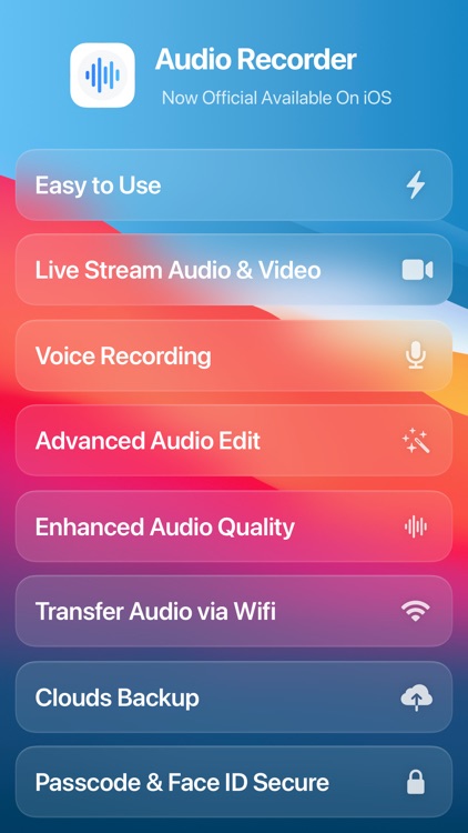 Audio Recorder - Audio Editor