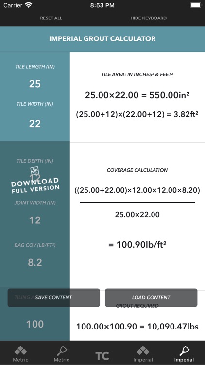 Tile Calculator 2020 LITE screenshot-6