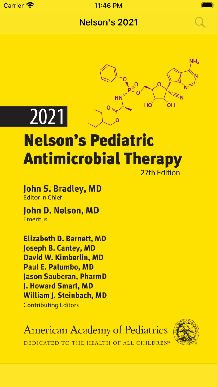 Nelson Pediatric Abx 2021