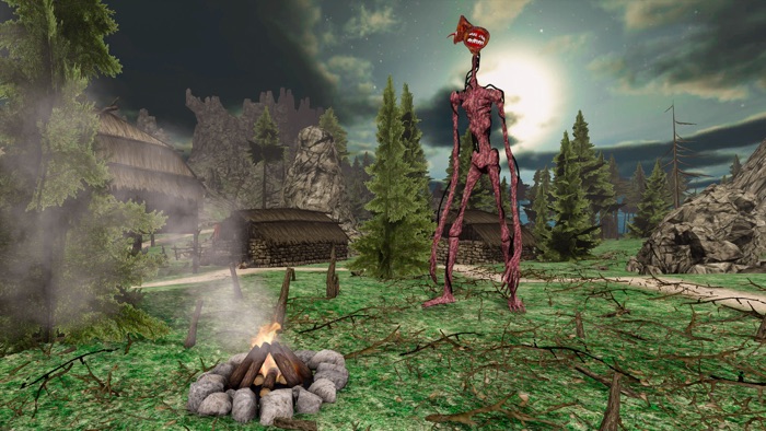 海妖头和丛林狩猎