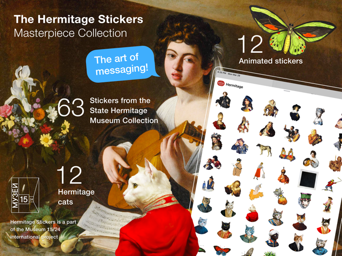 The Hermitage Stickers