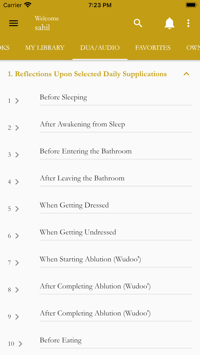 Fiqh of Dua and Adhkar