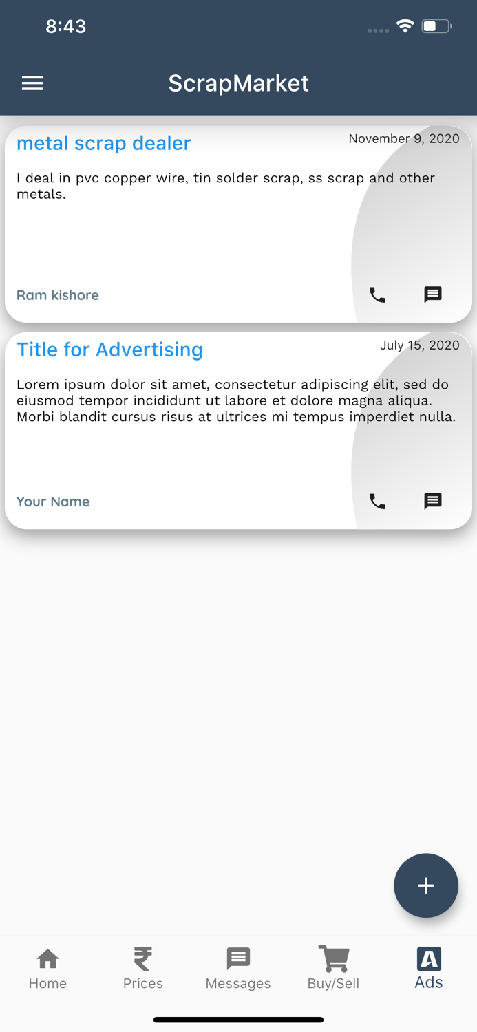 Scrap Market Iron Steel Price