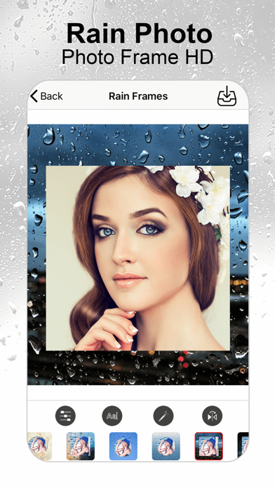 How to cancel & delete Rain Photo Frames from iphone & ipad 4