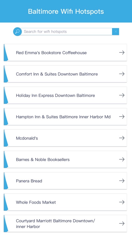 Baltimore Wifi Hotspots