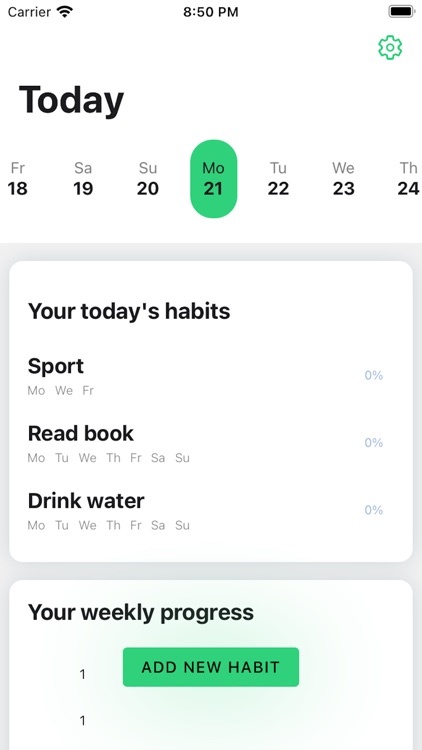 Habits – habits tracker