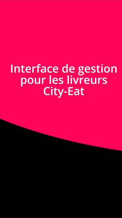 City Eat Livreur