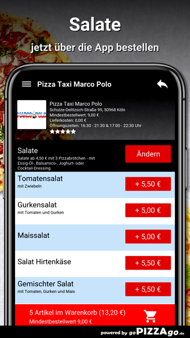 Pizza Taxi Marco Polo Köln screenshot 5